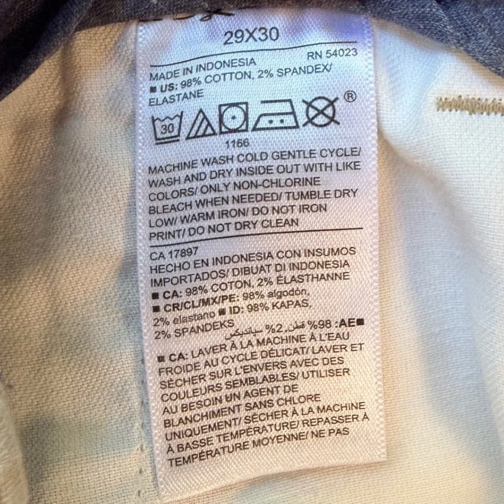 Old Navy Ultimate Slim Built-In Flex Khaki Chino Pants Mens 29x30 Tan Stretch